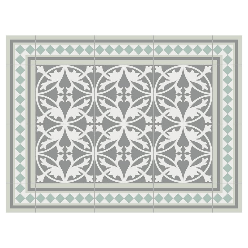 Placemat "TILES 7 GREEN"