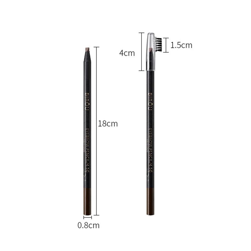 1PC ołówek do brwi wodoodporny Microblading długopis do brwi odcień tatuaż makijaż brwi 6 kolorów naturalny, długotrwały ołówek do brwi
