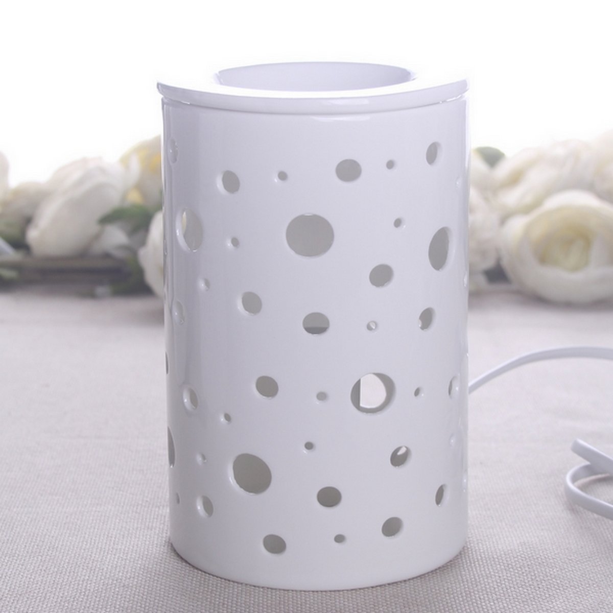 Difusor de Calor Suave - Calorya n°2 - Cerámica - Lámpara de Ambiente - Decorativa y Moderna - Idea de Regalo