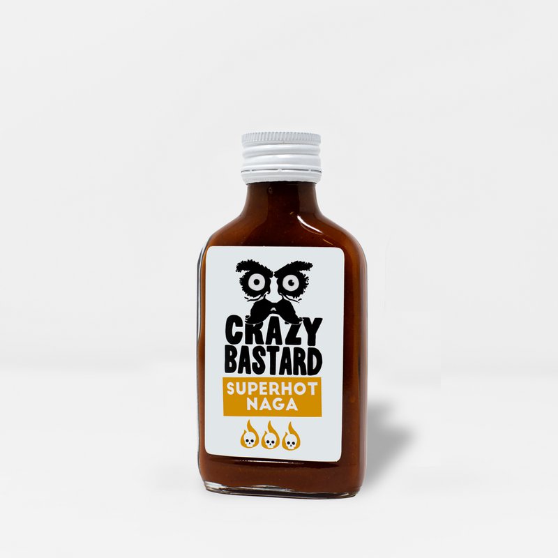 Salsa piccante Crazy Bastard (3x 100 ml Superhot)