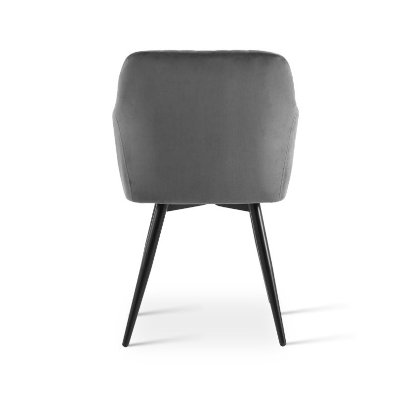 Fotel Frazer Diamond [zestaw 2 szt.] [aksamit] [podstawa obrotowa 360 stopni]