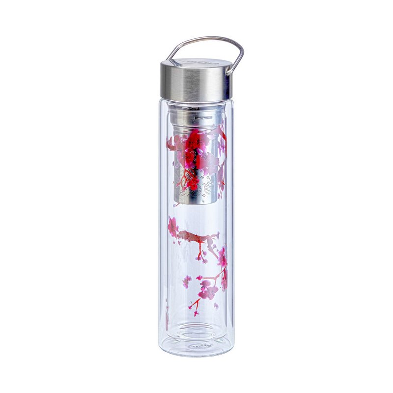 bouteille à thé FLOWTEA® "Fleur de Cerisier"