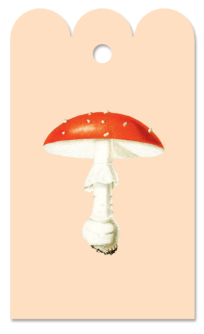 Gift Tag Fliegenpilz