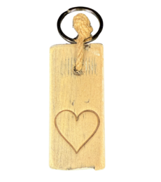 keyhanger old dutch flat HEART