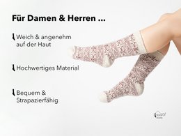 Chaussettes scandinaves en laine "Norvège"