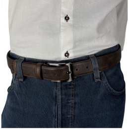 Monogramm Ledergürtel | Echtes Leder | Herren & Damengürtel | 3,5 cm | 8 Farben