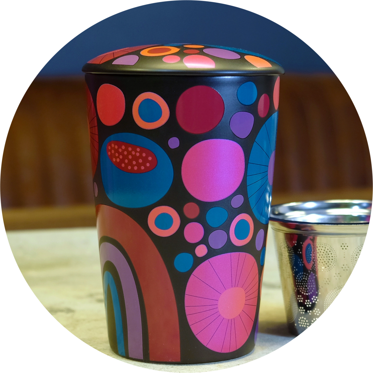 Kubek porcelanowy TEAEVE® "Wesoły"