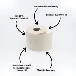 Toiletpapiræske BAMBOO (sæt med 2)