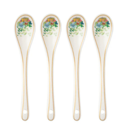 MM&W JARDIN Teaspoon 4-pcs set, Orchid white, giftbox