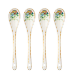 MM&W JARDIN Teaspoon 4-pcs set, Orchid white, giftbox
