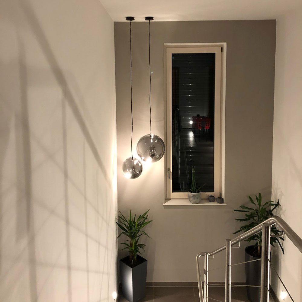 Bol hanglamp glazen bol