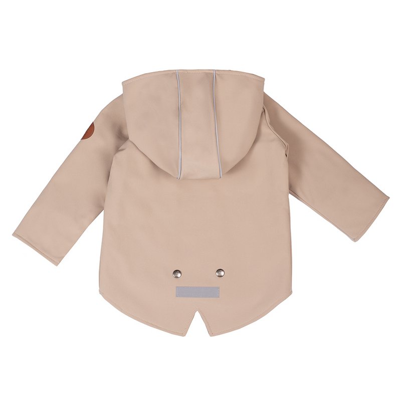 børn softshell jakke beige