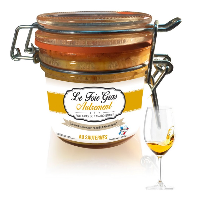 Foie gras entero con sauternes