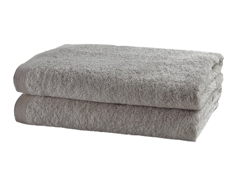 Como Shower Towel 70 x 140 cm - White Smoke