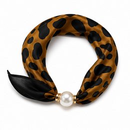 HS Pearl Scarf New Colors - Magnetic Pearl Closure