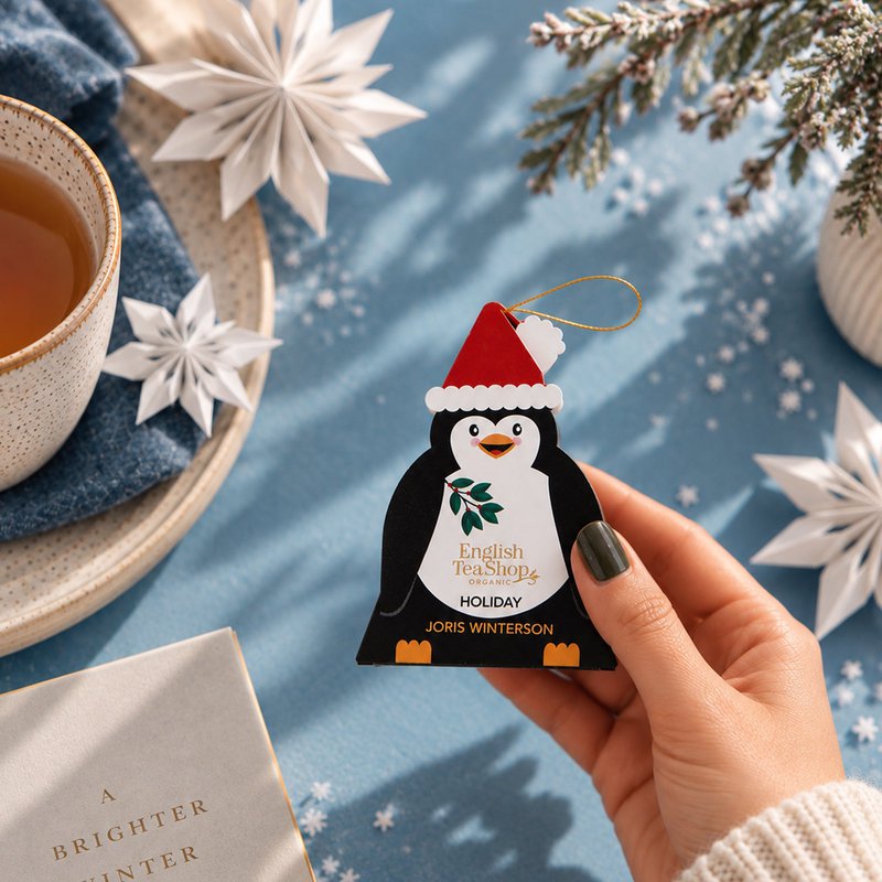 English Tea Shop - Pinguin "Joris Winterson", BIO-Tee, 1 Pyramidenbeutel