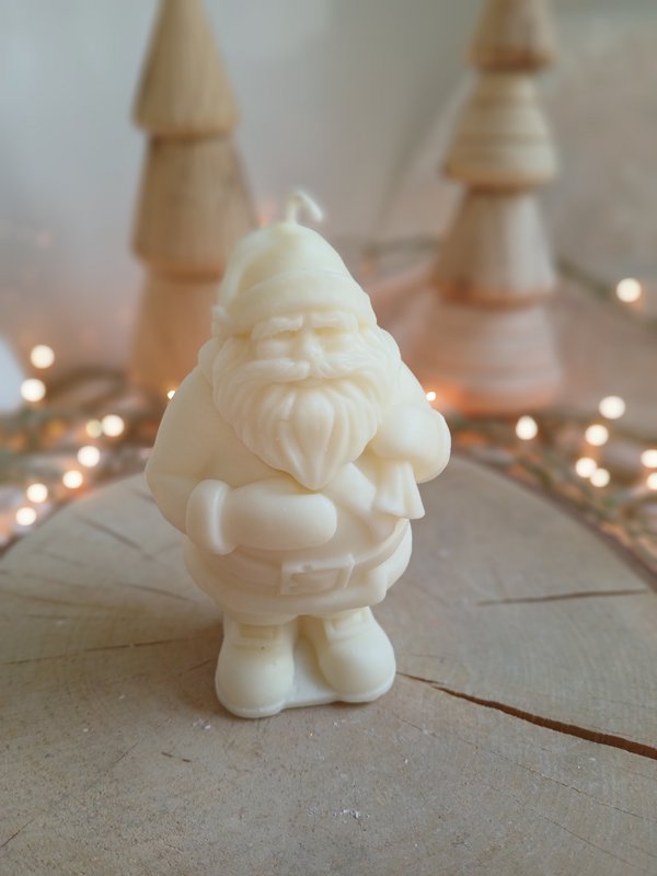 Weihnachtsmann-Kerze