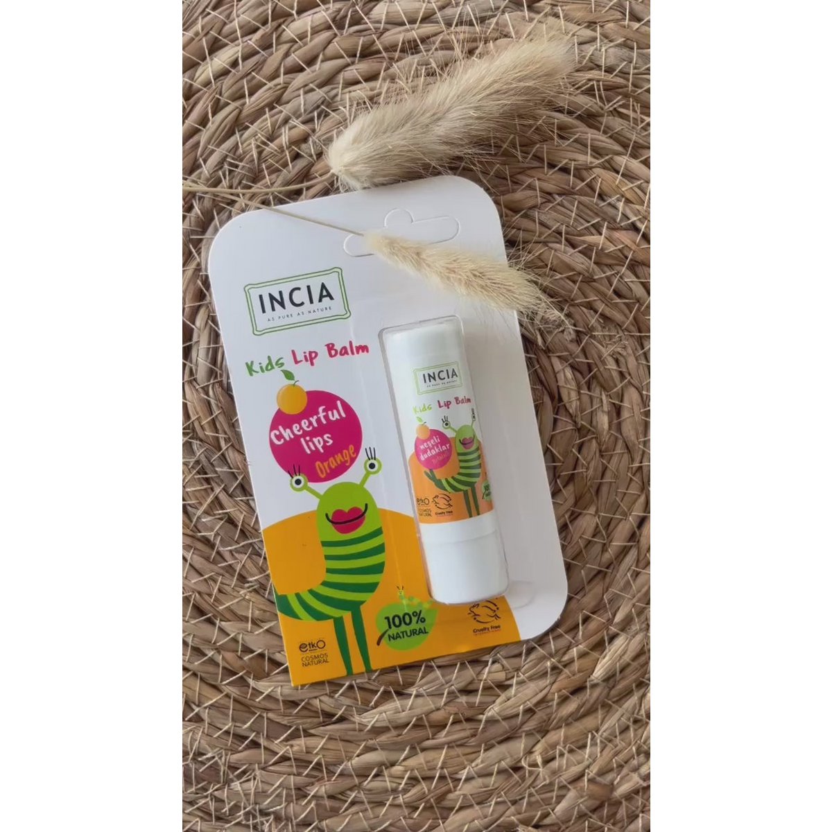 INCIA Kids Lippenbalsam Orange