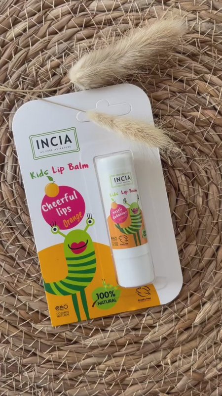 INCIA Kids Lippenbalsam Orange