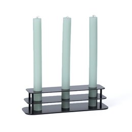 Line - stearinlys standard - trippel - sort