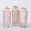 Vase Adore H13cm glass pink
