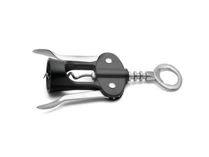 Lever corkscrew with 2 arms