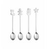 Silver silver spoon - Lot of 4