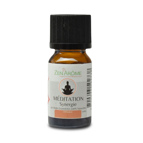 Synergy of essential oils - Meditation - 10 ml - Use for Diffusion - Packaged in France