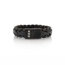 Læderarmbånd Sort | Værftet