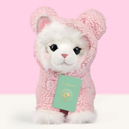 Studio Pets 23 Mousie Ragdoll Kitten with hoodie