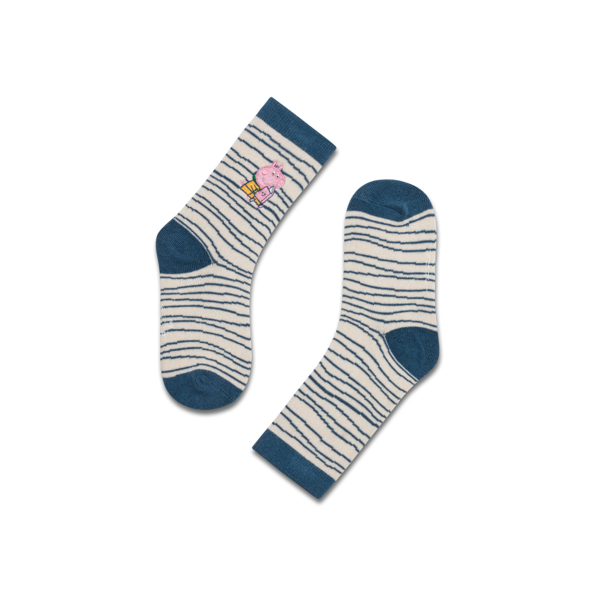 Koaa - Peppa Wutz «Cosy Corner» - chaussettes faciles Green / Beige