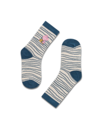 Koaa - Peppa Wutz «Cosy Corner» - chaussettes faciles Green / Beige