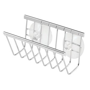 Idesign - Gia soap or sponge holder with suction cup - Silver