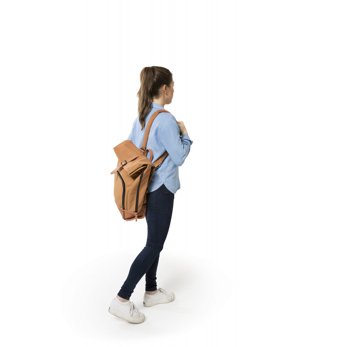 family bag | canvas - cloud grey