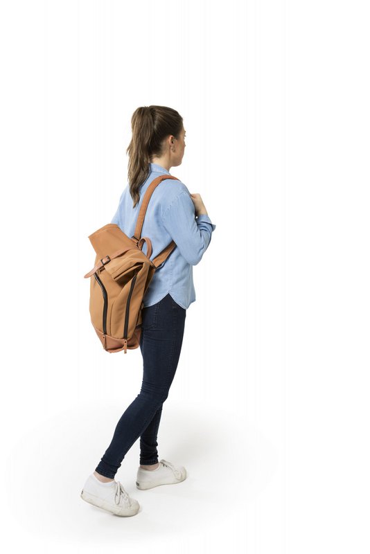 Bolsa familiar | lona - gris nube