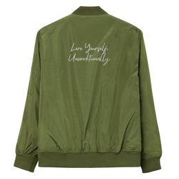 Premium bomber jacket Self Love Premium recycled bomber jacket