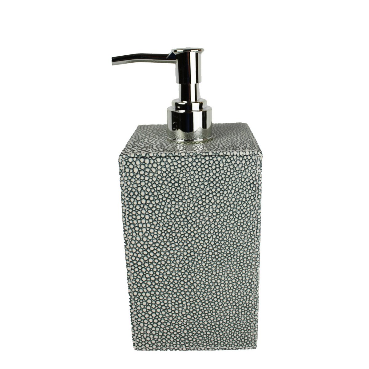 Dispenser di sapone in ecopelle Stingray blu dispenser in similpelle