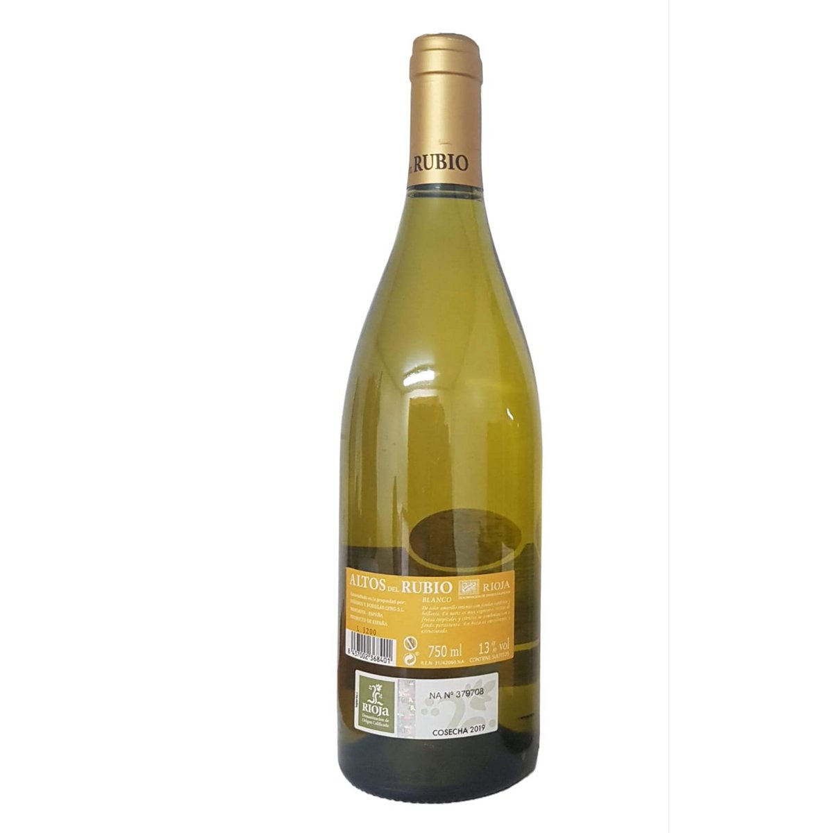 Witte wijn D.O.Ca. Rioja Altos del Rubio