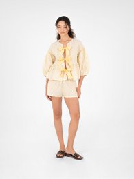 Gelb gestreiftes Spirit-Top