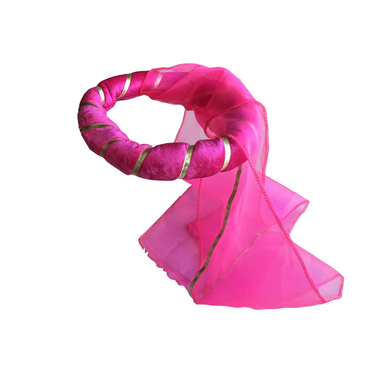 FOAM PRINCESS HEAD BAND KROWN VELVET BLUE  - ST690
