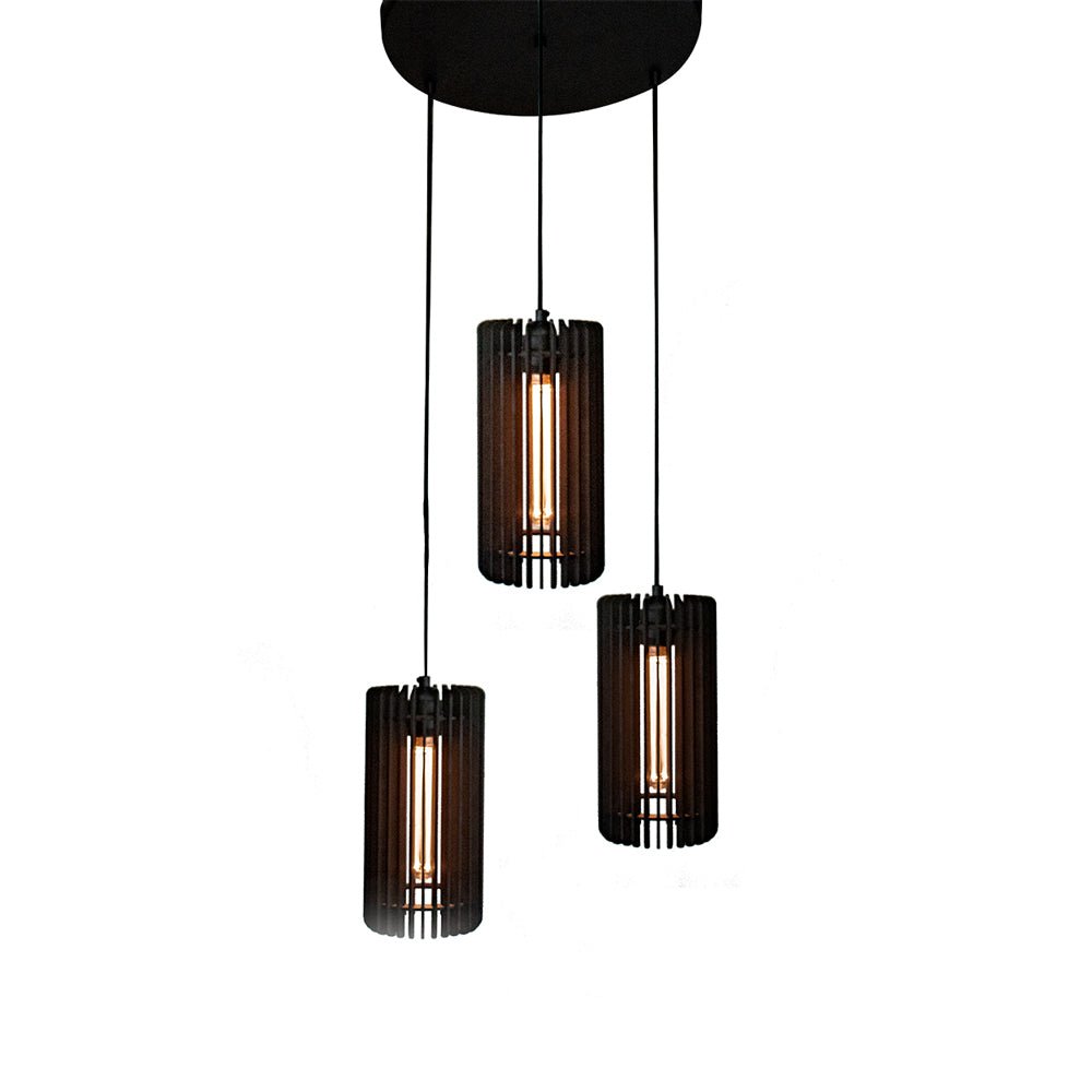 Tubo hanging lamp trio