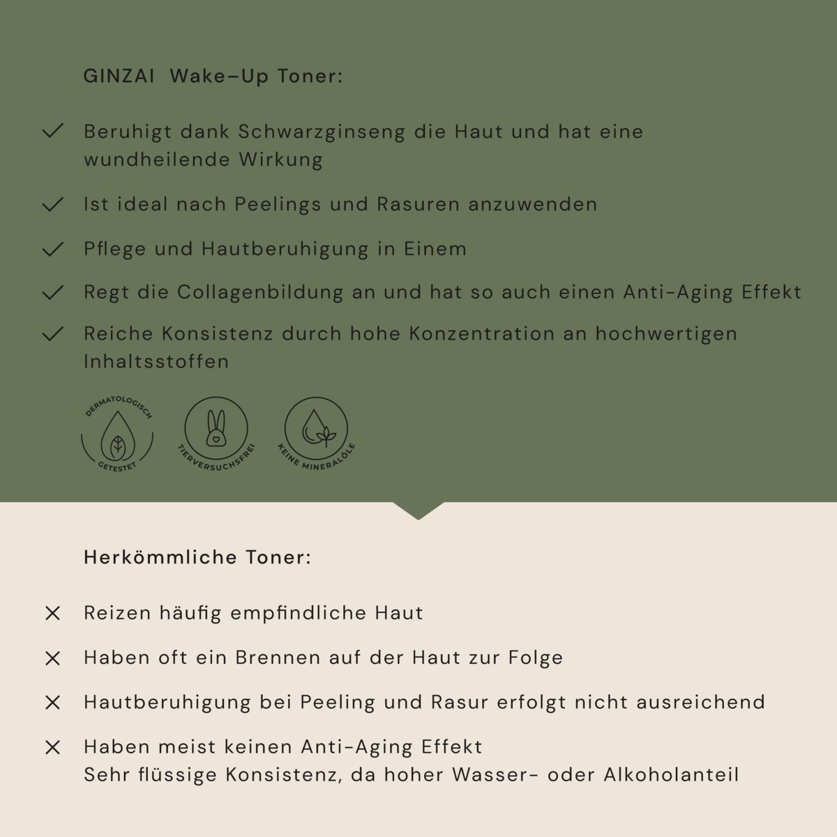 Wake-up toner with ginseng