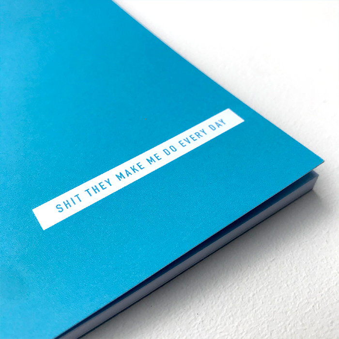 'Shit They Make Me Do Every Day' A6 Planer