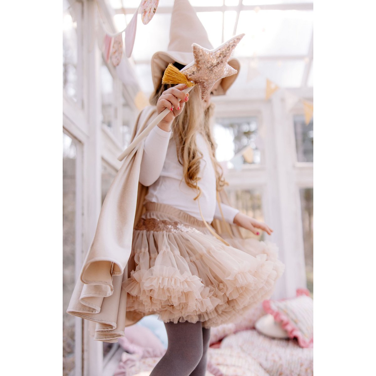 Cappello magico "Strega Bianca"