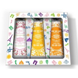 Parisian Trio Shea Hand Creams - Rose Mademoiselle, Jasmine, Almond & Honey