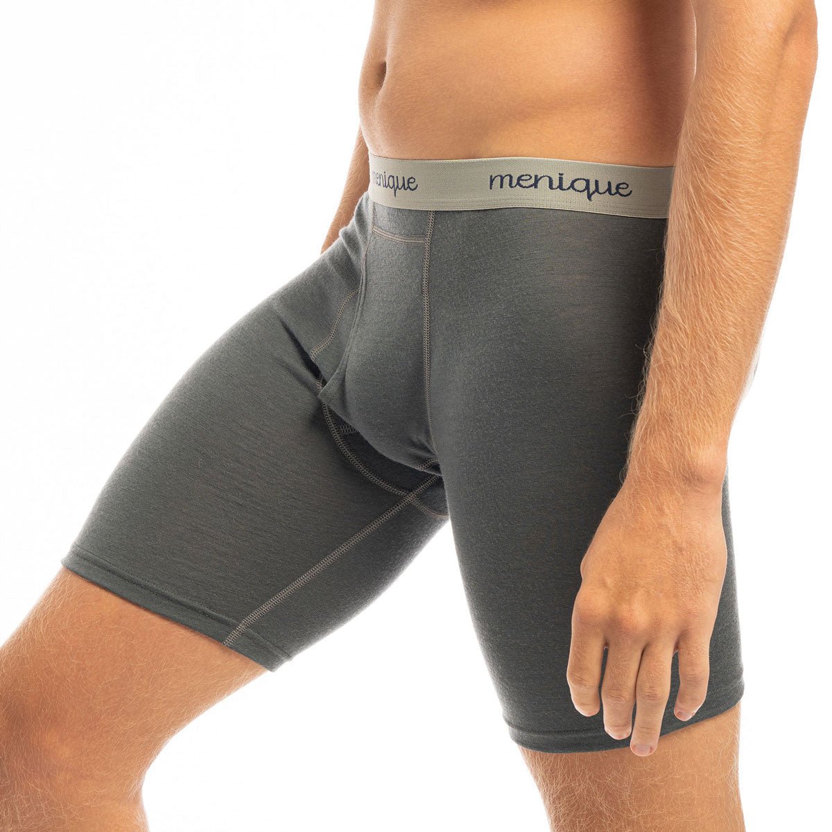 Herre Merino 160 boxershorts Perfekt grå