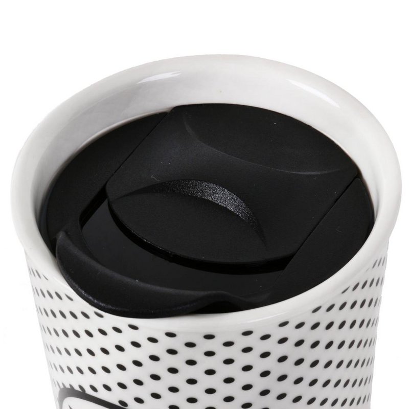 CERAMIC TAKE AWAY COFFEE MUG HF
