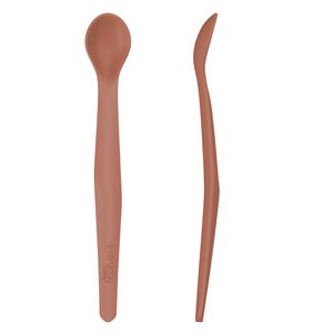 SILICONE SPOON RED 2 PIECES