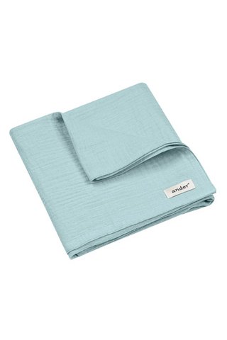 ELENA Musselin-Babywickeltuch – 100 % Baumwolle – Salbei [B2B]