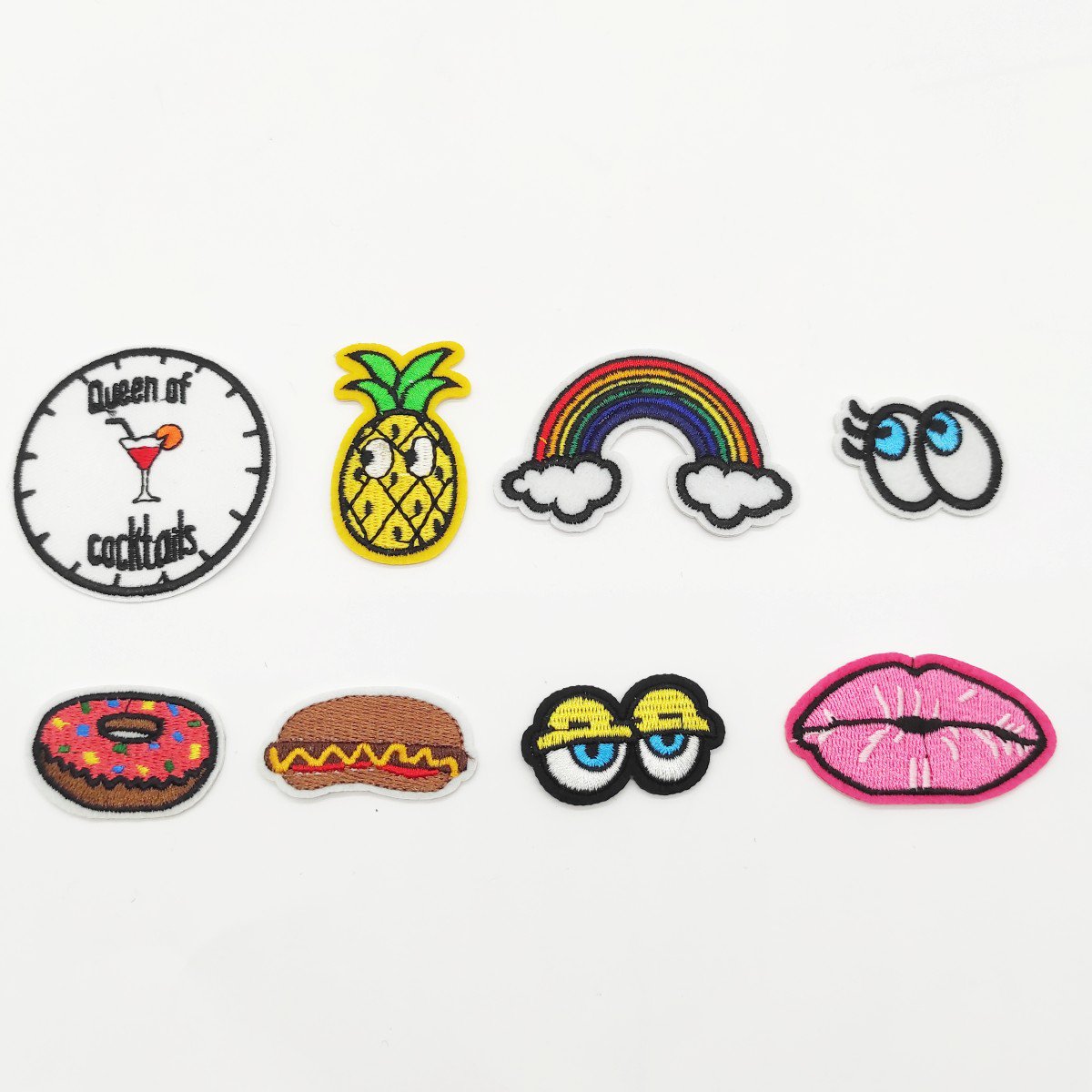 Set of iron-on patches (100 PCES) - Theme: FANTASY
